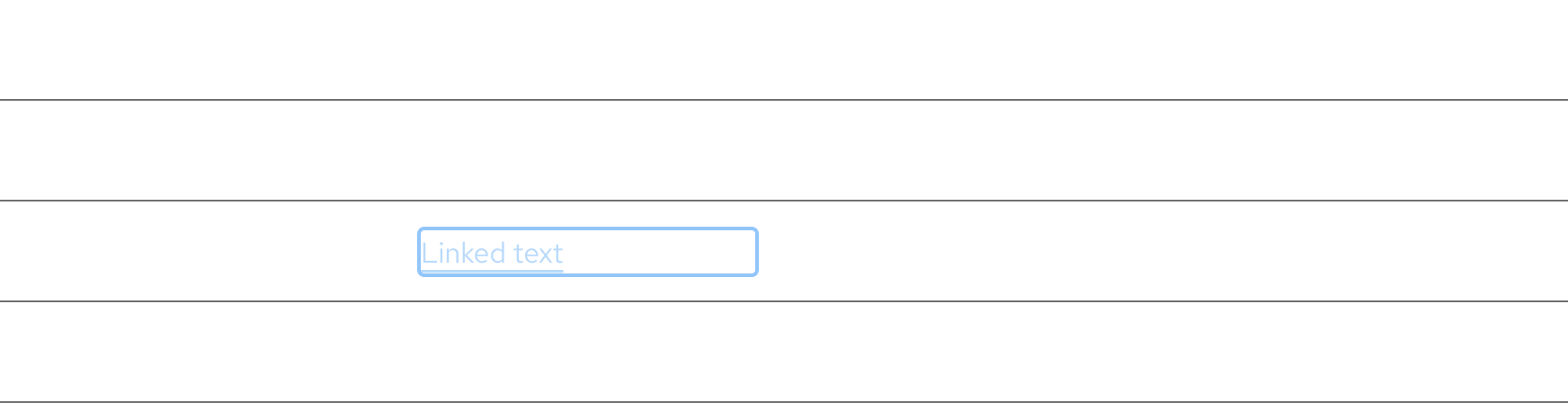 Dark scheme table cell in focus state